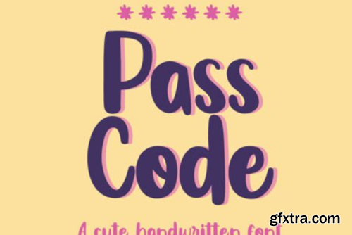 Passcode Font