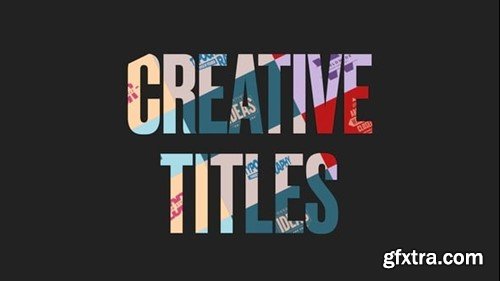 Videohive Creative Titles 54710185