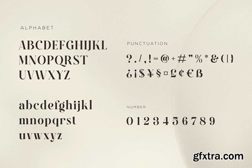 Blonthe Modern Serif Font WA69BFQ