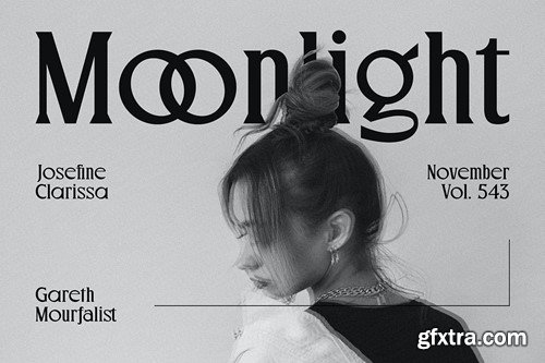 Monique - Unique Serif Font TVGHCYL