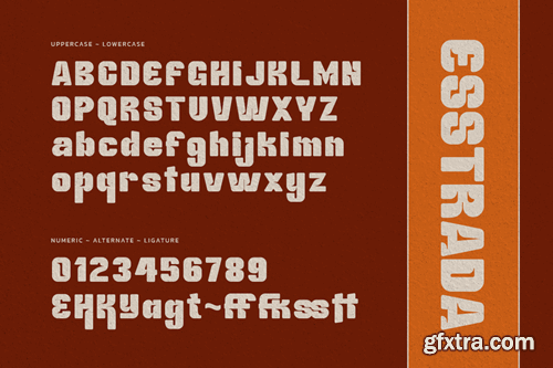 Esstrada - A Bold Typeface RWK4NNV