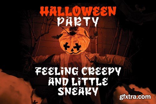 Jifer Bogy - Halloween Display Font GEL877E