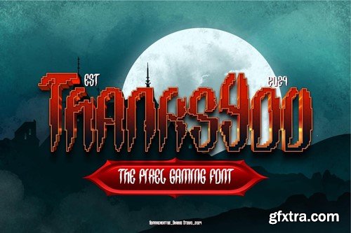 Castlefavor - Pixel Gaming Font FLC5YDX