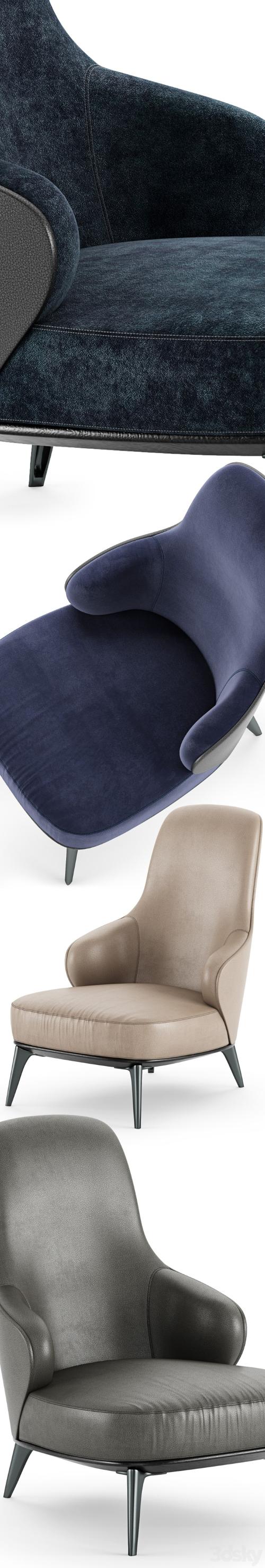 Minotti Leslie Bergere Armchair