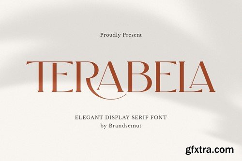 Terabela - Elegant Display Serif Font E7LJ3CW