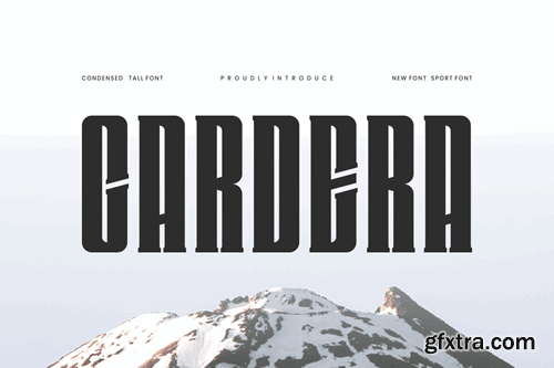 Cardera - Tall Font 85GY4PQ