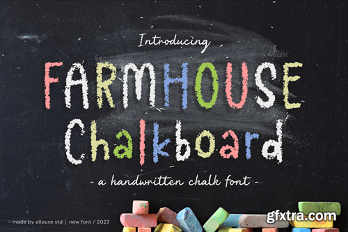 Farmhouse Chalkboard NUE6HRY