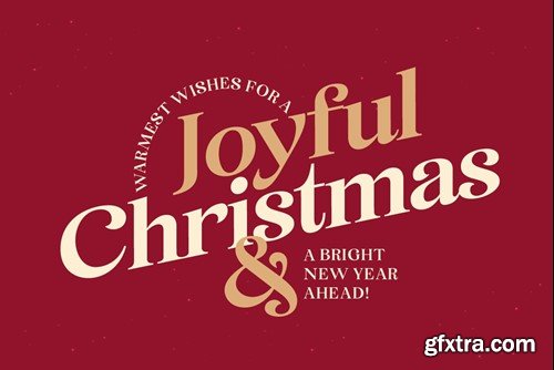 Clausten - Stylish Christmas Font VVDU8PB