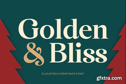 Clausten - Stylish Christmas Font VVDU8PB