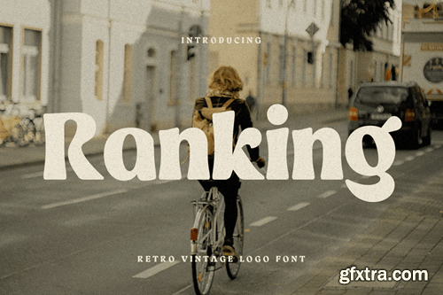 Ranking - Retro Vintage Logo Font 2YHJ3KN