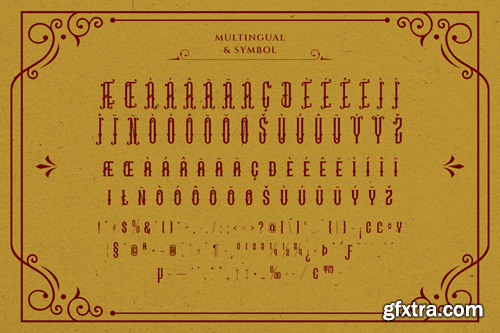 Monarin - Victorian Typeface PPQ4R65