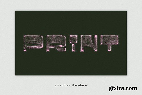 Grunge Stamp PSD Text Effect A6GFMMW