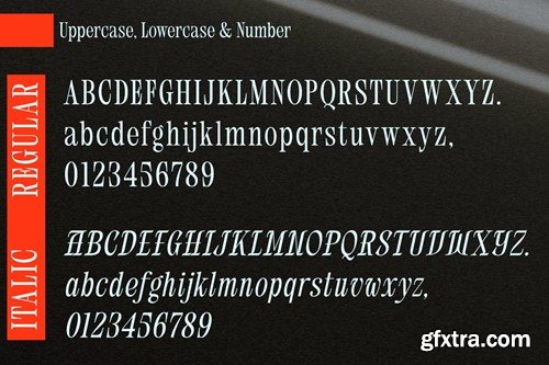 Normalia Strada - Elegant Serif Font UKC7RMT