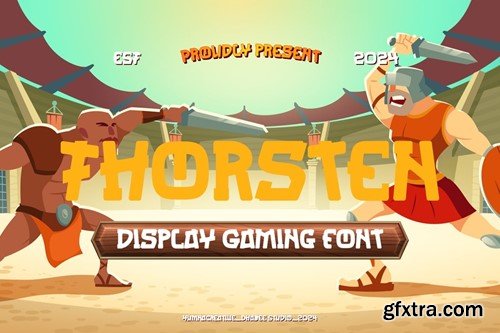 Thorsten - Display Gaming Font VXD6S37