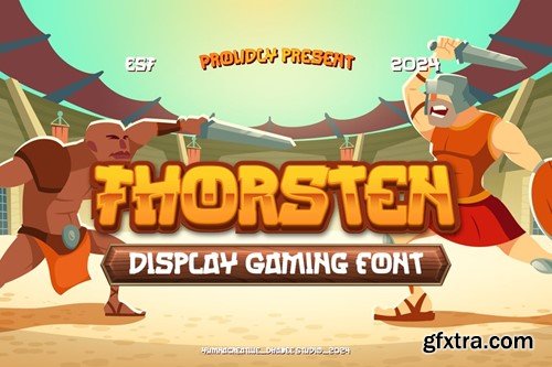 Thorsten - Display Gaming Font VXD6S37