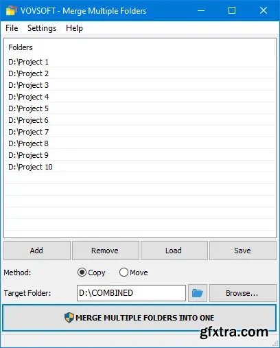 VovSoft Merge Multiple Folders 2.3 Multilingual