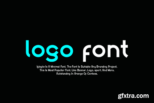 Iglogte - Minimal Logo Font V4Z8CF5