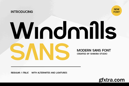 Windmills - Modern Sans MEASSEQ