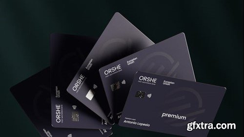 Videohive Credit Card Mockup 54744101