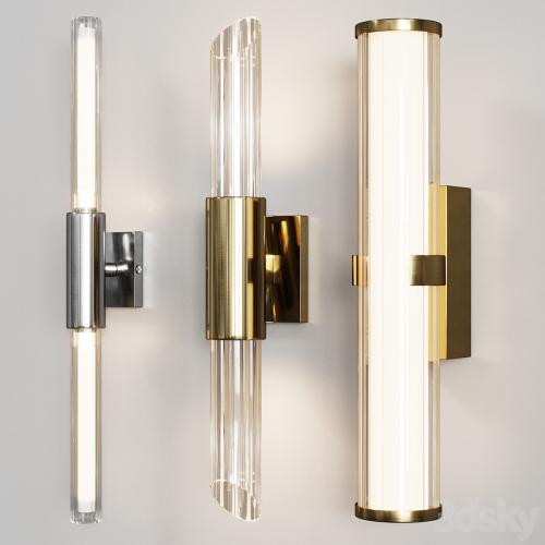 Sconce Dantone Home Seren gold, Seren small, Grigio