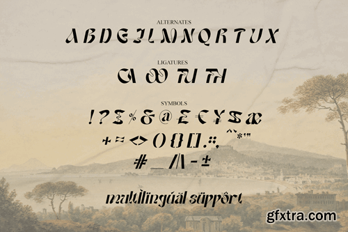 Amoren - Luxury Logo Font SRBJF76