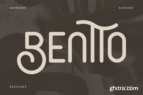 Bentto Minimalist Elegant Font KHNRZ67