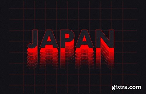 Japanese Style Text Effect XSBA5Y5