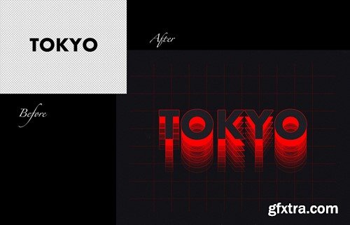 Japanese Style Text Effect XSBA5Y5