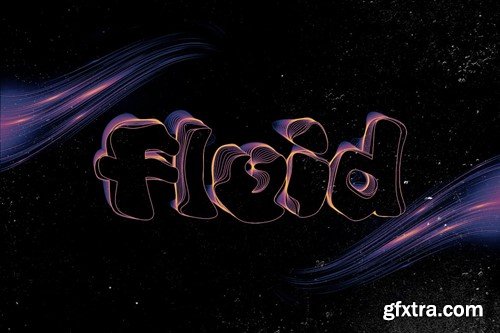 Fluid Text Effect R3NAF4F