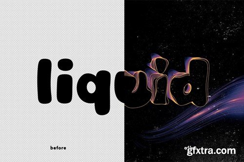 Fluid Text Effect R3NAF4F