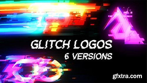 Videohive Glitch Logo 54756620