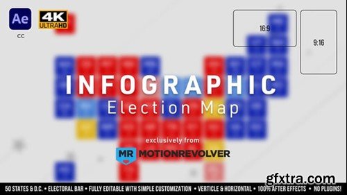 Videohive Infographic Election Map 54790869