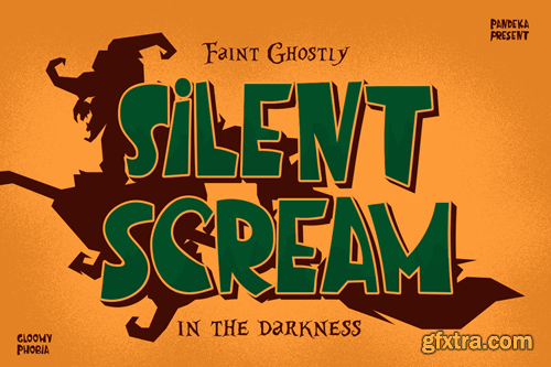 Gloomy Phobia - Spooky Retro Font YERXCAW