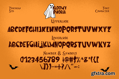 Gloomy Phobia - Spooky Retro Font YERXCAW