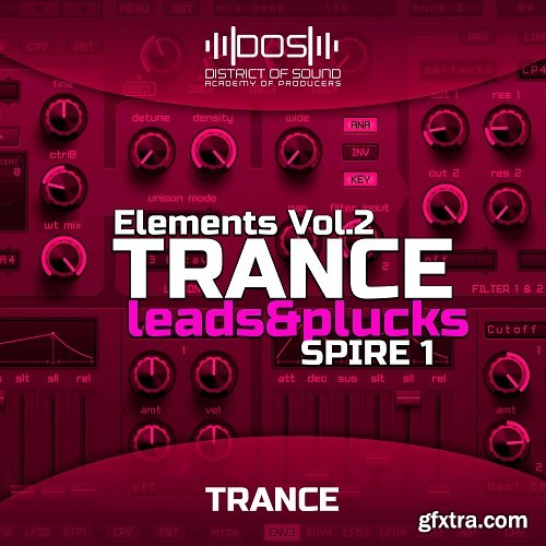 District of Sound Elements Trance Lead and Plucks For Spire Vol 2