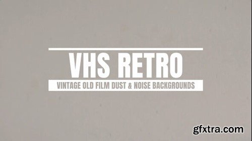 Videohive Vintage Old Film Dust & Noise Backgrounds 54797468