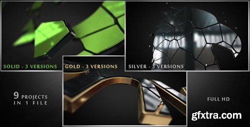 Videohive Luxury 3D Logo Reveal Bundle 4707435