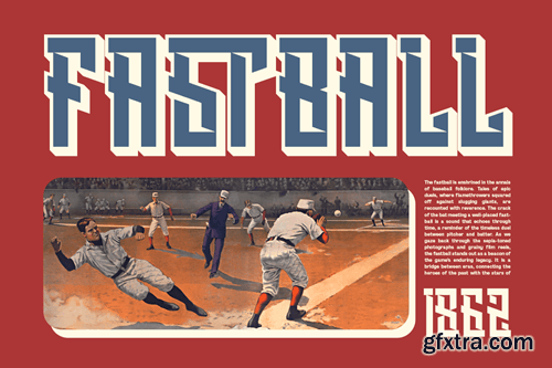 Blasher - Baseball Sport Font CGV3N4H