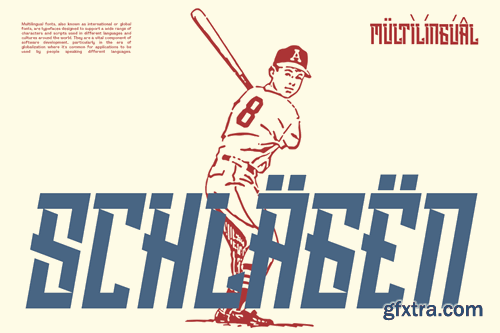 Blasher - Baseball Sport Font CGV3N4H