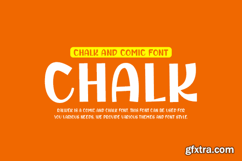 Ralwek - Chalk & Comic Font 7DEQEND