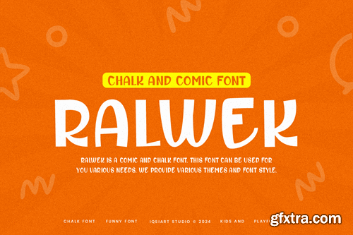 Ralwek - Chalk & Comic Font 7DEQEND