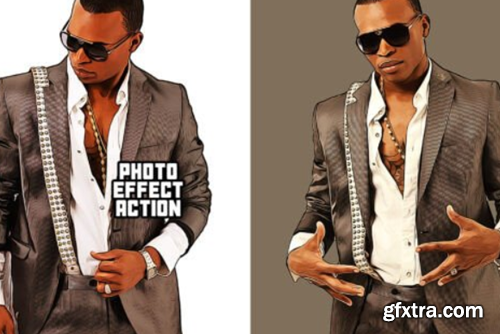 Grand Theft Photoshop Action