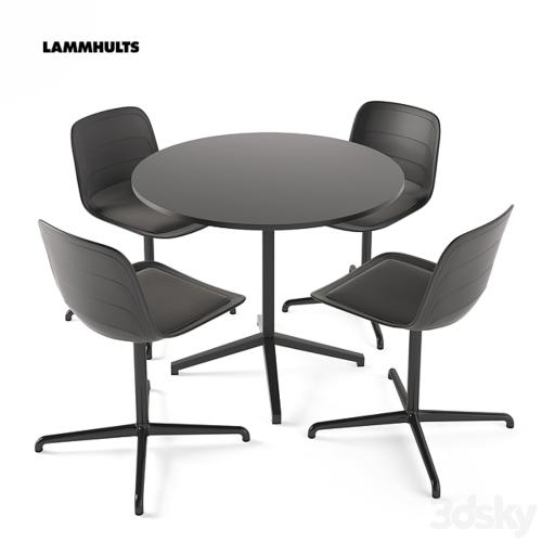 Lammhults Grade Chair + Archal table X