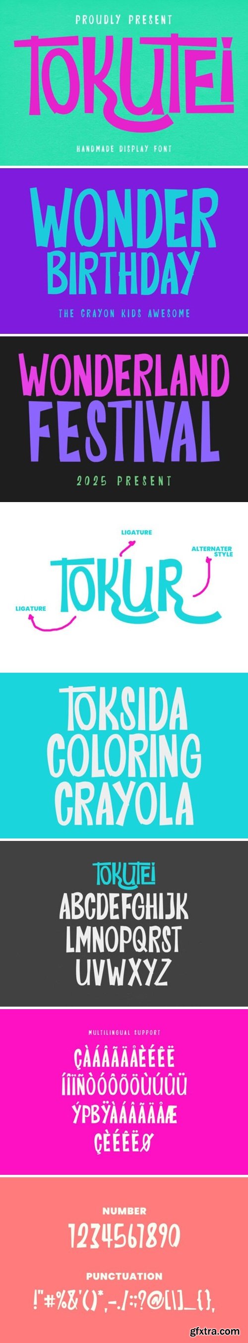 Tokutei Font