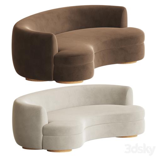 Sennen Curved Sofa Sedilia