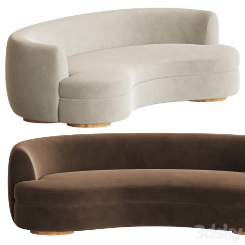 Sennen Curved Sofa Sedilia