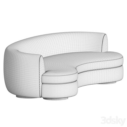 Sennen Curved Sofa Sedilia