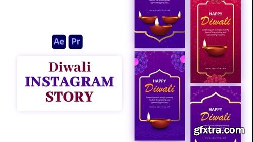 Videohive Traditional Indian Diwali Instagram Story 54805566