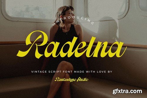 Radelna Vintage Script Font MLMY4SN