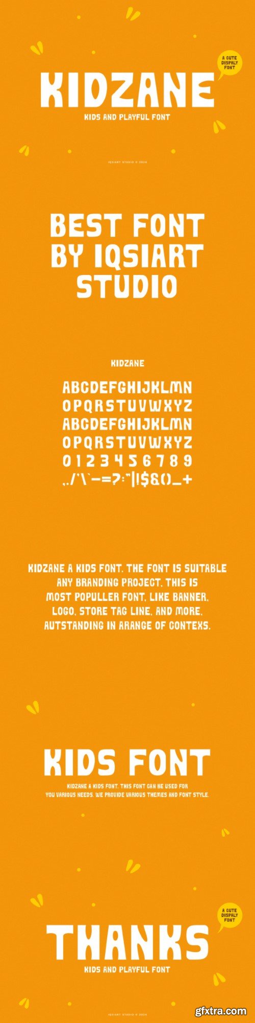 Kidzane Font